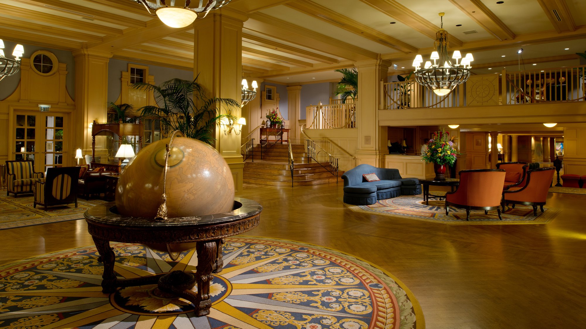 Disney's Yacht & Beach Club Lobby